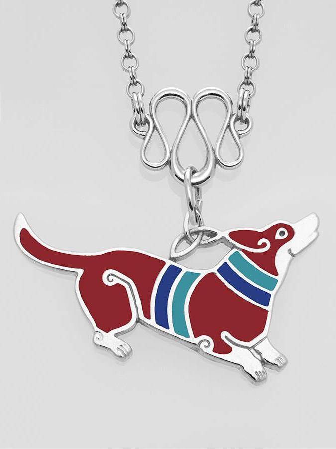 Silver corgi on sale