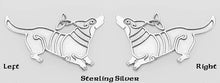 Celtic Silver Cardigan Welsh Corgi on a Meander - Why Ever Knot