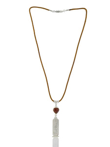Heart of a Scarab Cartouche Necklace - Why Ever Knot